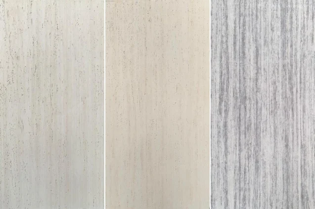 Romanite Travertine · Printed flexible stone