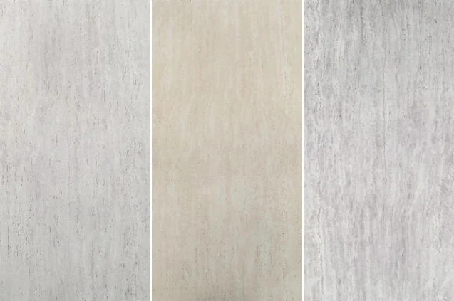 Milan Travertine · Printed flexible stone