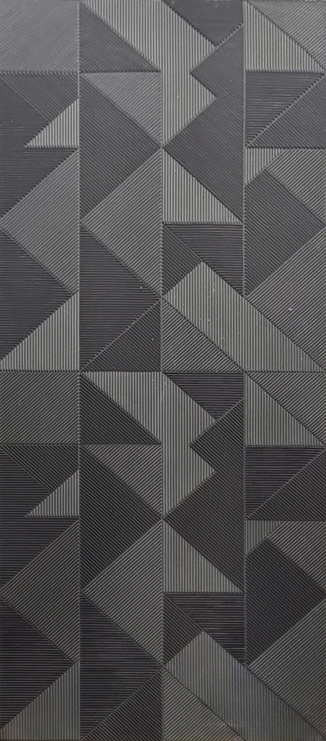 3D Geometric Design · Deep-texture finishes
